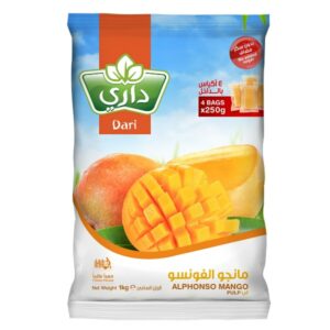 frozen Alphonso Mango pack 1kg