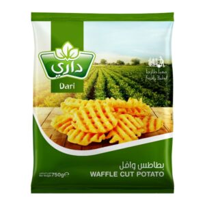 Dari Waffle Cut Potato 750g